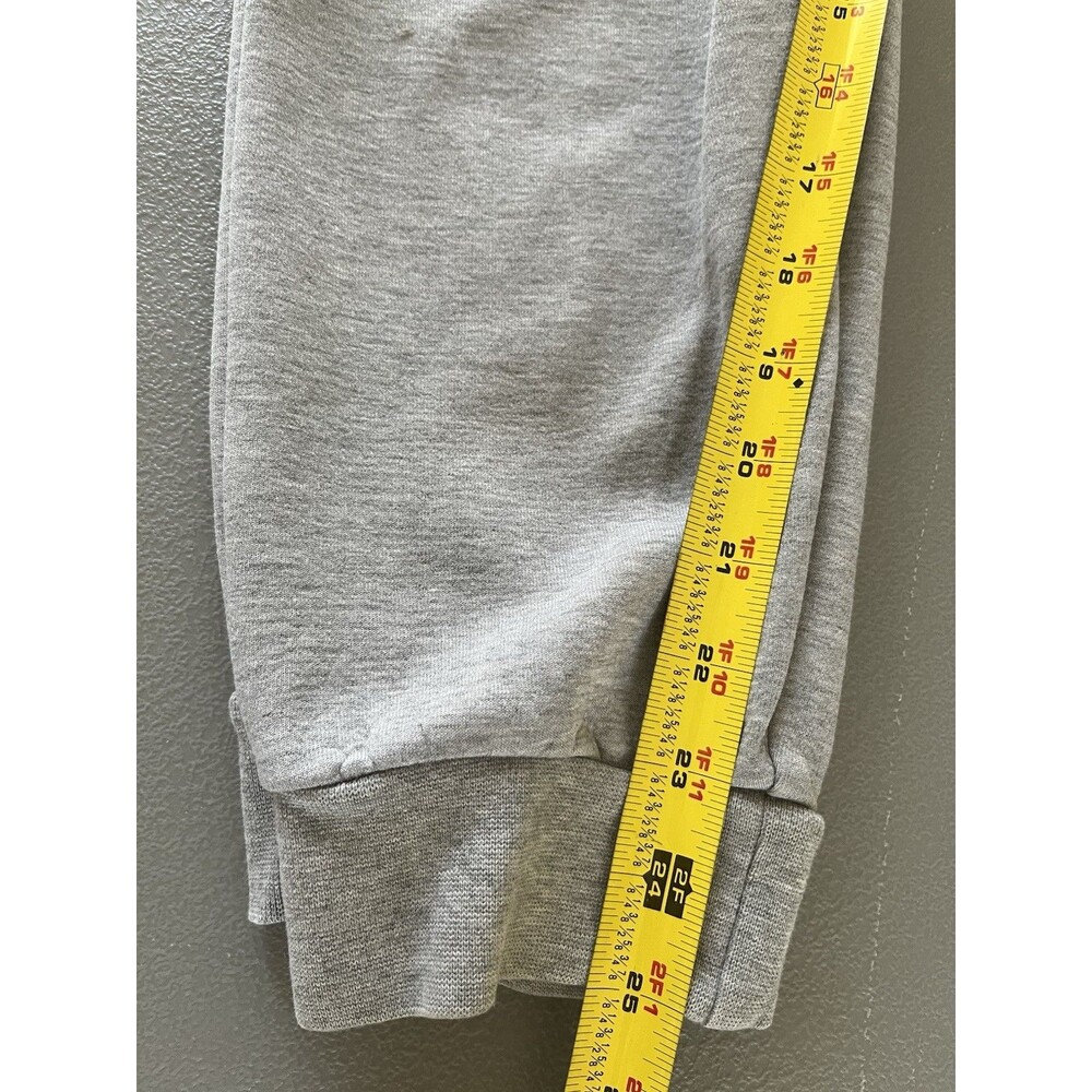 Nike Tech Fleece Joggers Men’s Sz Large Gray Black Sweatpants Premium Loungewear - Picture 8 of 12